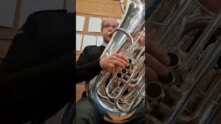 Fantasy Variations on a Theme by Niccolo Paganini-James Barnes - Tuba players view #ytshorts #shorts