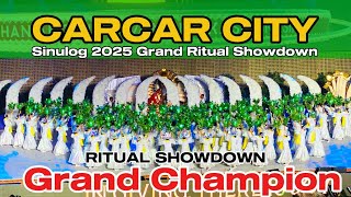 CHAMPION CARCAR CITY RITUAL SHOWDOWN SINULOG 2025 CEBU CITY