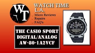 Casio AW-80-1A2VCF Databank Full Review