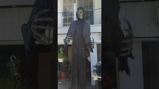 Spirit Halloween 10ft Towering Reaper Animatronic Demo!