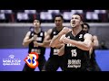 KA MATE! KA MATE! New Zealand performs the Haka before Basketball game vs India