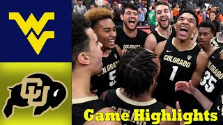 Colorado Vs West virginia  Full Game | Jan 12,2025 Men's College Basketball