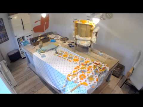 Beginner's Guide to Upholstery Patchwork Nursery Chair Time Lapse Beginner's Guide to Upholstery Patchwork Nursery Chair Time Lapse