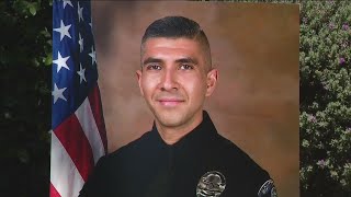Young rookie cop killed while leaving Downey gym