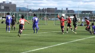 2012 高円宮杯全日本ユース（U-15）千里丘FC vs 大宮JY 立石爽志２点目