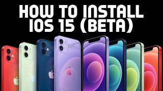How to install IOS 15 Beta on your iPhone!