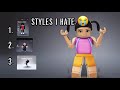 STYLES I HATE 🙄✨|| ROBLOX TREND 2021