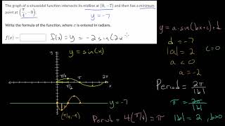 Construct Sinusoidal Functions