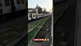 🔥🔥Mumbai Local Train🔥🔥Mumbai Csmt - Ambernath Fast Skip Sion Station🔥🔥