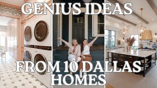 10 Stylish & GENIUS Design Ideas from 10 Dallas Home Tours | FHL Design 🤍