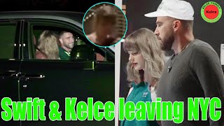 Taylor Swift & Travis Kelce left New York City to return to Los Angeles after releasing a new album