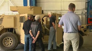 Johnstown company showcases new miltary vehicles to Special Forces veterans