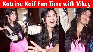 Katrina Kaif's first Birthday Celebrations after Marriage with Hubby Vicky Kaushal INSIDE Video