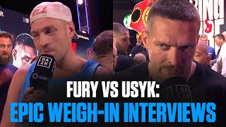 Fury Tells Usyk "I'M COMING FOR YOUR HEART!" Usyk Tells Fury "DON'T BE AFRAID"