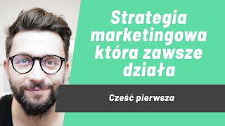 Skuteczna strategia marketingowa,  która zawsze działa w każdej firmie - part 1