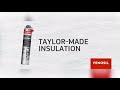 innovation insulation with sprayable foam