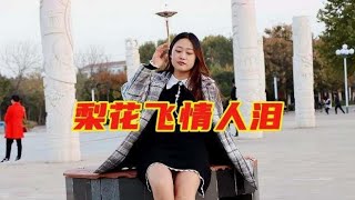 男女对唱DJ情歌《梨花飞情人泪》好听又动感，带点忧伤！