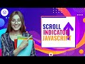 Page Scroll Indicator with Html CSS & Javascript