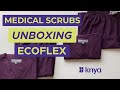 Uniform for Doctors, Medical Students, Nurses| Unboxing Medical Scrubs: KNYA Med Ecoflex Wine Scrubs