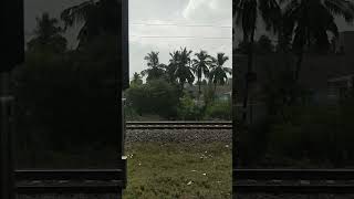 Rail travel today going to Katpadi