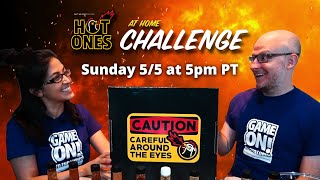 Hot Ones Challenge 🔥 Game On to End Lupus 2024 [CHARITY]