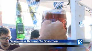 Germanfest returns to downtown Lafayette