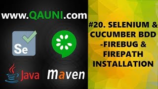 Selenium & Cucumber BDD – Tutorial 20/32: FireBug & FirePath Installation