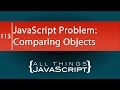 JavaScript Problem: Comparing Objects in an Array