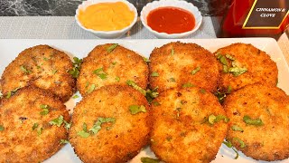 Chicken Potato Cutlets| Chicken Aloo Kabaab