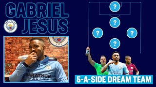 Gabriel Jesus Picks His All-Time Brazilian 5-A-Side Team | Semi-Finals | Emirates FA Cup 19/20