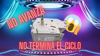 Como REPARAR Programador de LAVADORA WHIRPOOL pt.2 (No avanza o se detiene en solo lugar)