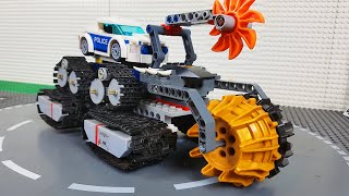LEGO Experimental Police Cars, Fire Truck, Trains, Concrete Mixer Construction Toy Vehicles & Trucks