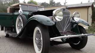 1929 Isotta Fraschini 8A Floyd-Derham Convertible Sedan at the Pebble Beach Concours d'Elegance