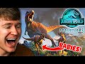 JURASSIC WORLD EVOLUTION 3 the NEW TRAILER! (Reaction)
