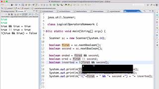 Java Lesson 10 Assignment Operators