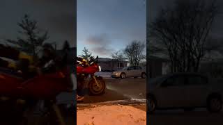 Kawasaki zr7s backfire on rev limiter