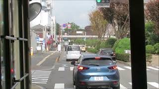 大分バス12755　ホルトホール大分⇒城南西町　前面展望動画