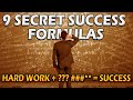 9 Success Formulas | 9 வெற்றிச் சூத்திரங்கள் | #motivation #tamil