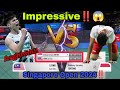 WoW‼️Leong Jun Hao(MAS) performed a miracle to the world!🤯 Vs Anthony GINTING(INA) | Singapore Open