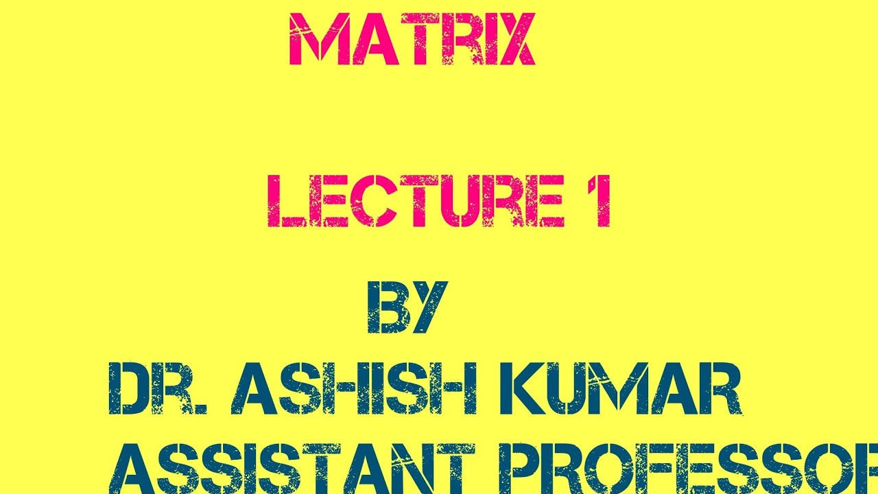 Matrix Youtube