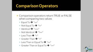 VARIABLES, SYNTAX, OPERATORS AND CONDITIONAL CONTROL(PHP) part 3
