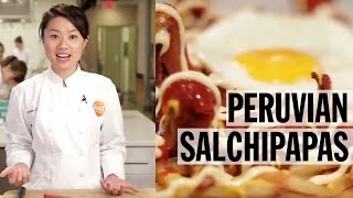 Viv Makes Peruvian Salchipapas | Viv’s Tips | Food Network