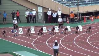 第82回日本インカレ女子100m準決勝2組 藤森安奈11.91(+0.9) Anna Fujimori1st