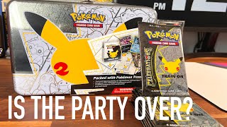 CRAZY POKEMON CELEBRATIONS COLLECTORS CHEST OPENING * IS THE CELEBRATIONS PARTY OVER? *