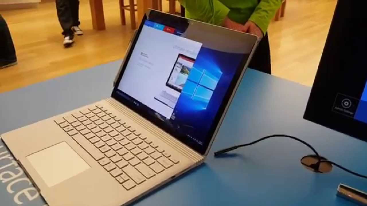 Surface Book Hands-On - YouTube