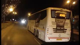 Race Between KSRTC RAJAHAMSA EICHER bus chasing \u0026 overtaking KSRTC SCANIA