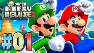 マリオがデラックスになって帰ってきた！『New スーパーマリオブラザーズ U デラックス』を実況プレイpart1