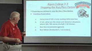 3-3 Stack Principles for Stopping the Read Option by Ron Ernst