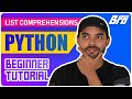 Learn Python 2023 [Tutorial] List Comprehensions - TheCodingBro