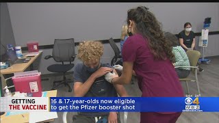 Booster Shots Recommended For 16- And 17-Year-Olds
